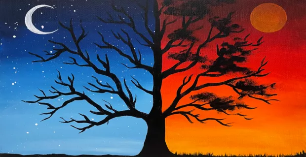 Paint A Pic: Night & Day