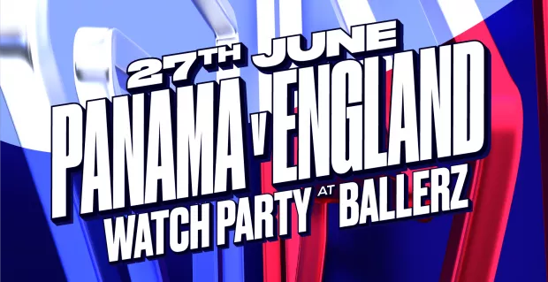 England vs Panama – World Cup Watch Party at Ballerz