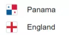 England Vs Panama