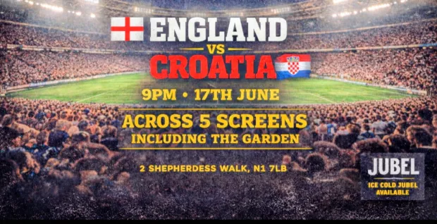 England Vs Croatia with Jubel