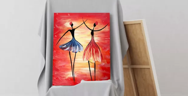 Paint A Pic: Tulip Twirl