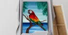 Paint A Pic: Tropical Parrot
