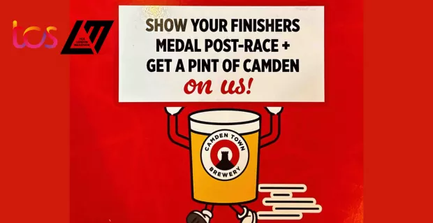 London Marathon - Complementary Pint At The Gipsy