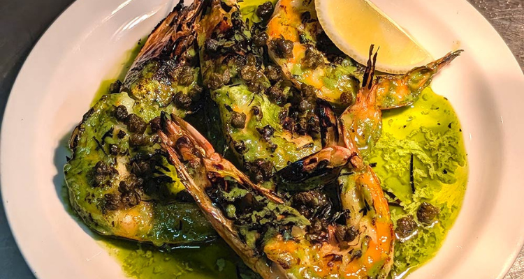 A dish from Vesper on Exmouth Market.