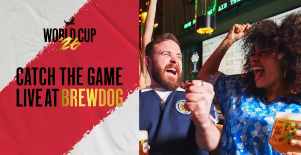 ENGLAND WORLD CUP AT BREWDOG TOWER HILL