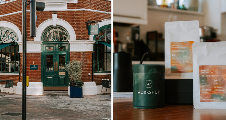 Workshop Coffee's academy in London.