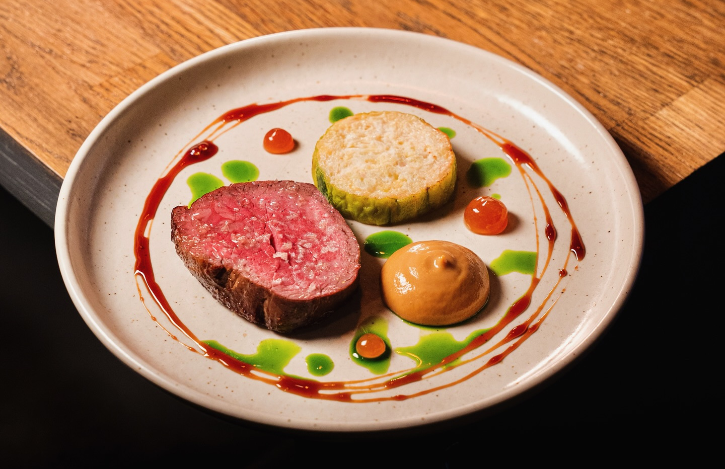 Meat dish at Black & Green Birmingham.