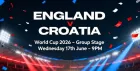 FIFA World Cup England vs Croatia
