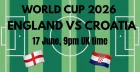 World cup England vs Croatia