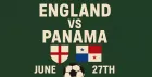 England vs Panama