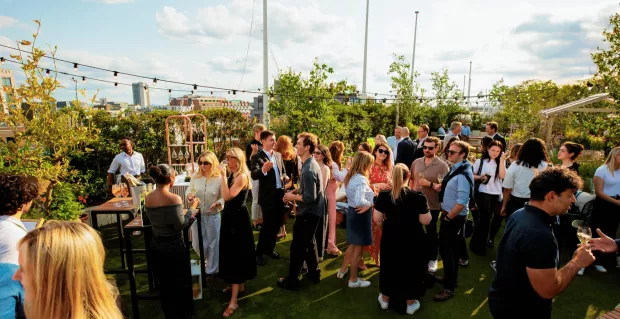 Champagne Lanson Terrace Launch Evening at 1864 Rooftop Bar