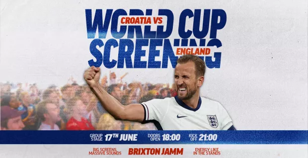 World Cup Screening: England vs Croatia