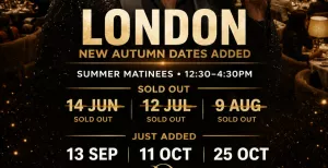 Soul Supper Immersive Dining Experience 2026 - LONDON MAYFAIR QUAGLINO'S - 12.30-4.30pm