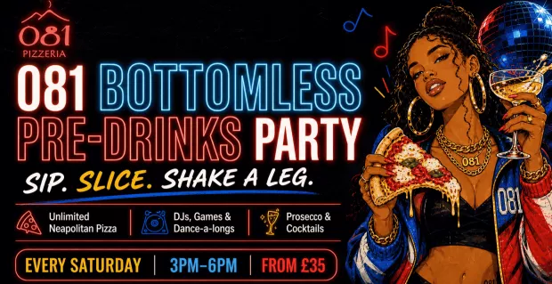 081 Bottomless Pre-Drinks Party