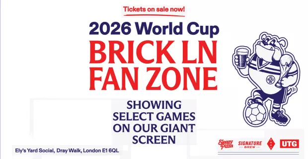 Brick Lane Fan Zone: England vs Croatia
