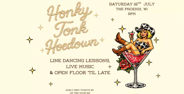 Honky Tonk Hoedown ~ Line Dancing, Live Music & After Party