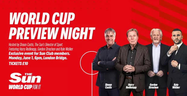 The Sun World Cup Preview Night