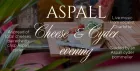 Aspalls Cheese & Cyder evening