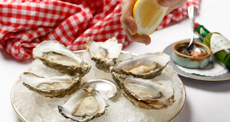 Galvin Bistro and Bar oysters.
