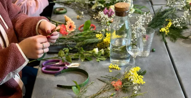 Festival Flower Crown Workshop with Wildside London