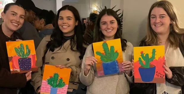 Sip and Paint Fiesta!