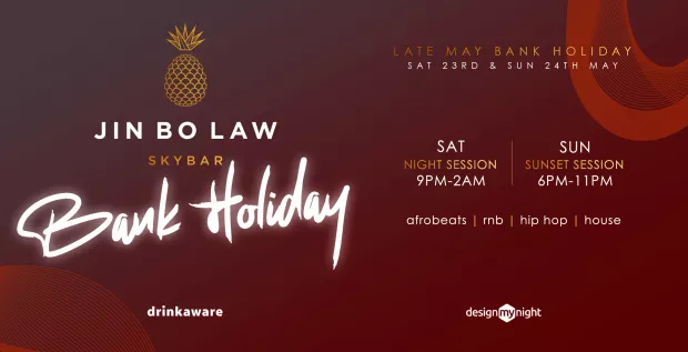 Jin Bo Law: Late May Bank Holiday Weekend