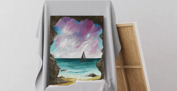 Paint A Pic: Pink Cove