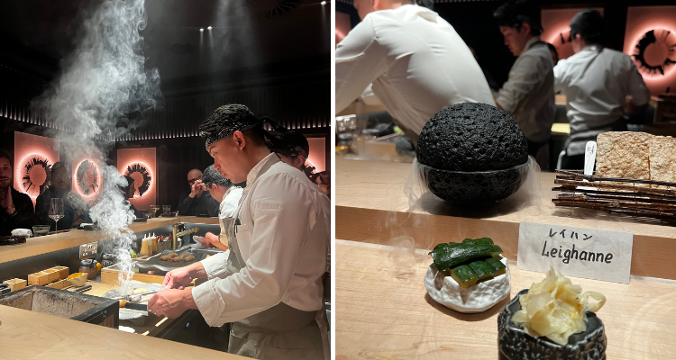 Luna Omakase Chefs In Kitchen