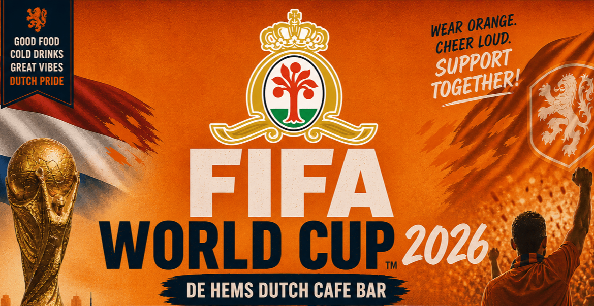 Netherlands v Japan at De Hems Dutch Cafe Bar