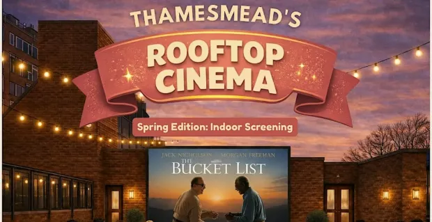 Rooftop Cinema (Indoor Screening) Night Presents: The Bucket List ✨