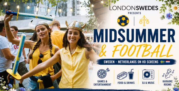 Sweden - Netherlands World Cup Screening + Midsummer Celebrations