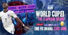 World Cup: England vs Ghana