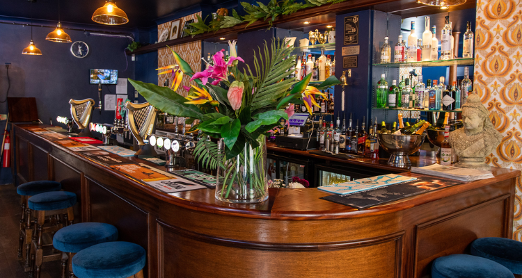 Interiors at The Victoria Tottenham.