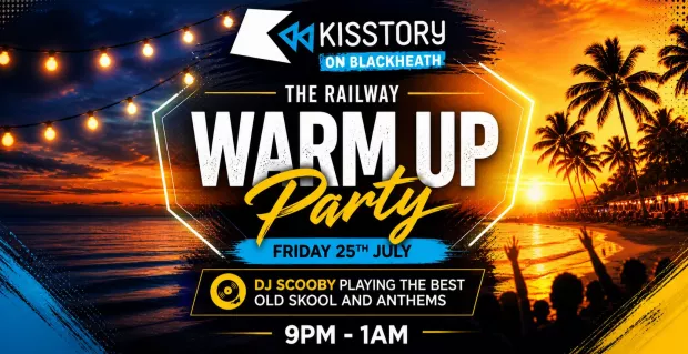Kisstory Warm Up Party @ The Railway