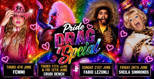 Dabbers Drag Bingo - Pride Specials