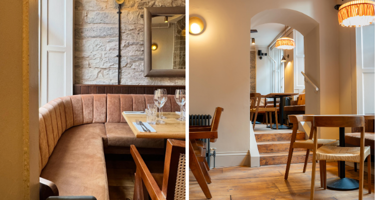Interiors at Whirlybird Edinburgh.
