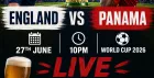 England VS Panama