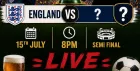 England World Cup Semi Final 2026