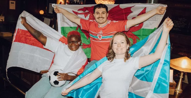 World Cup Semi-Finals showing at the King's Arms