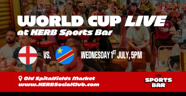 FIFA World Cup: England vs DR Congo