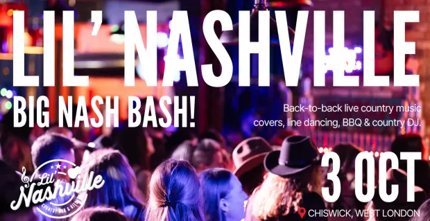 Lil' Nashville: Big Nash Bash, Live Country Music, Line Dancing & BBQ Night!