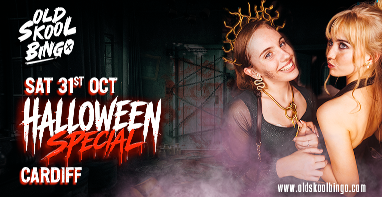 Old Skool BINGO CARDIFF Halloween special