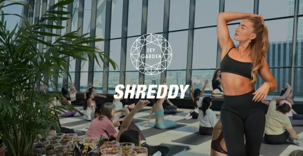 Pilates with SHREDDY at Sky Garden