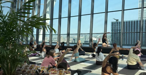 Yoga at Sky Garden