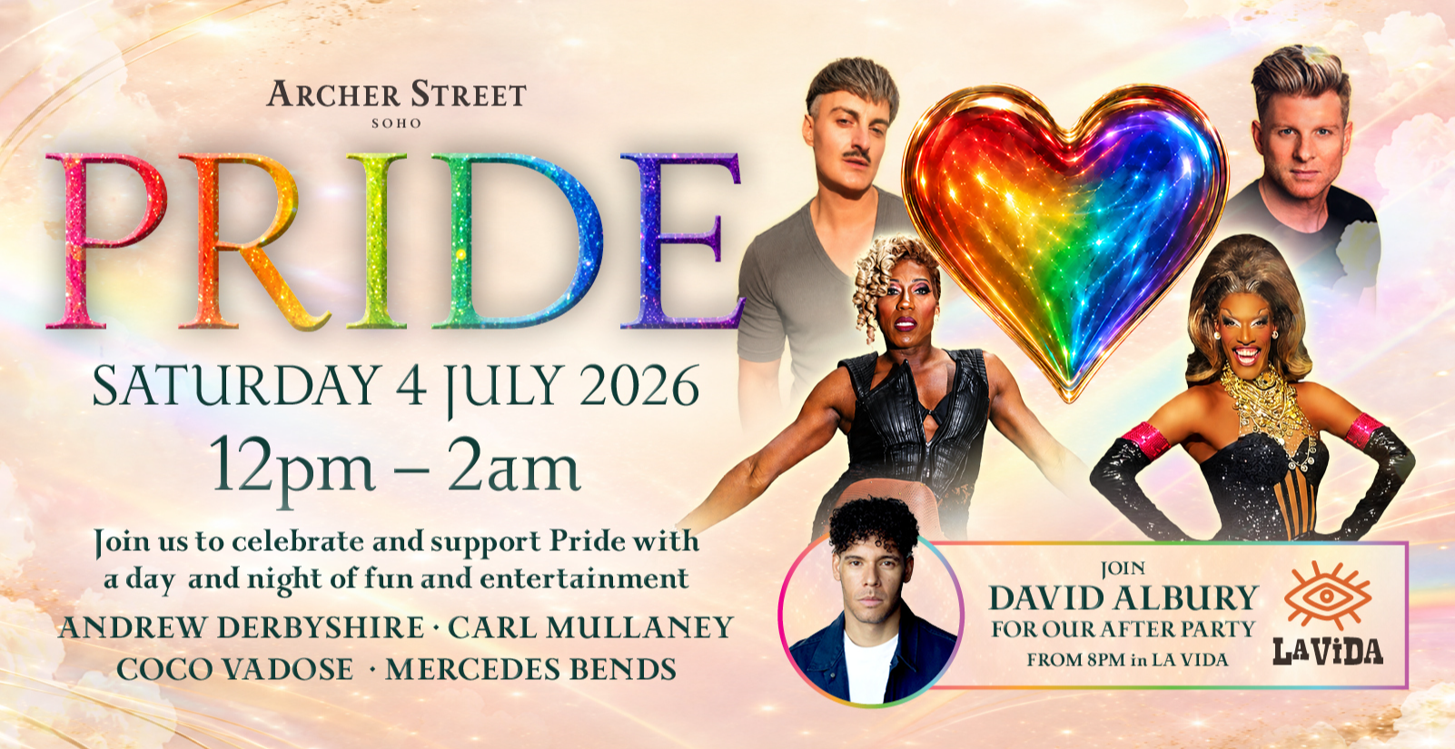 London Pride @ Archer Street Soho 2026