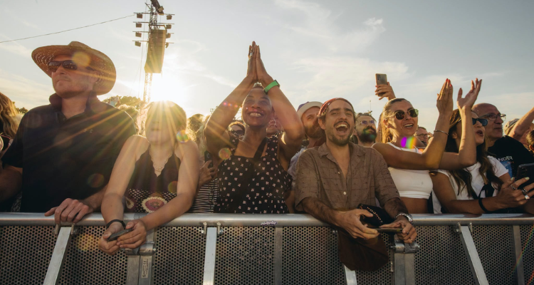 Crowd at BST Hyde Park.
