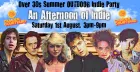 An Afternoon of Indie: Summer Outdoor Party for the over 30s: 3pm-7pm, Sat 1st August