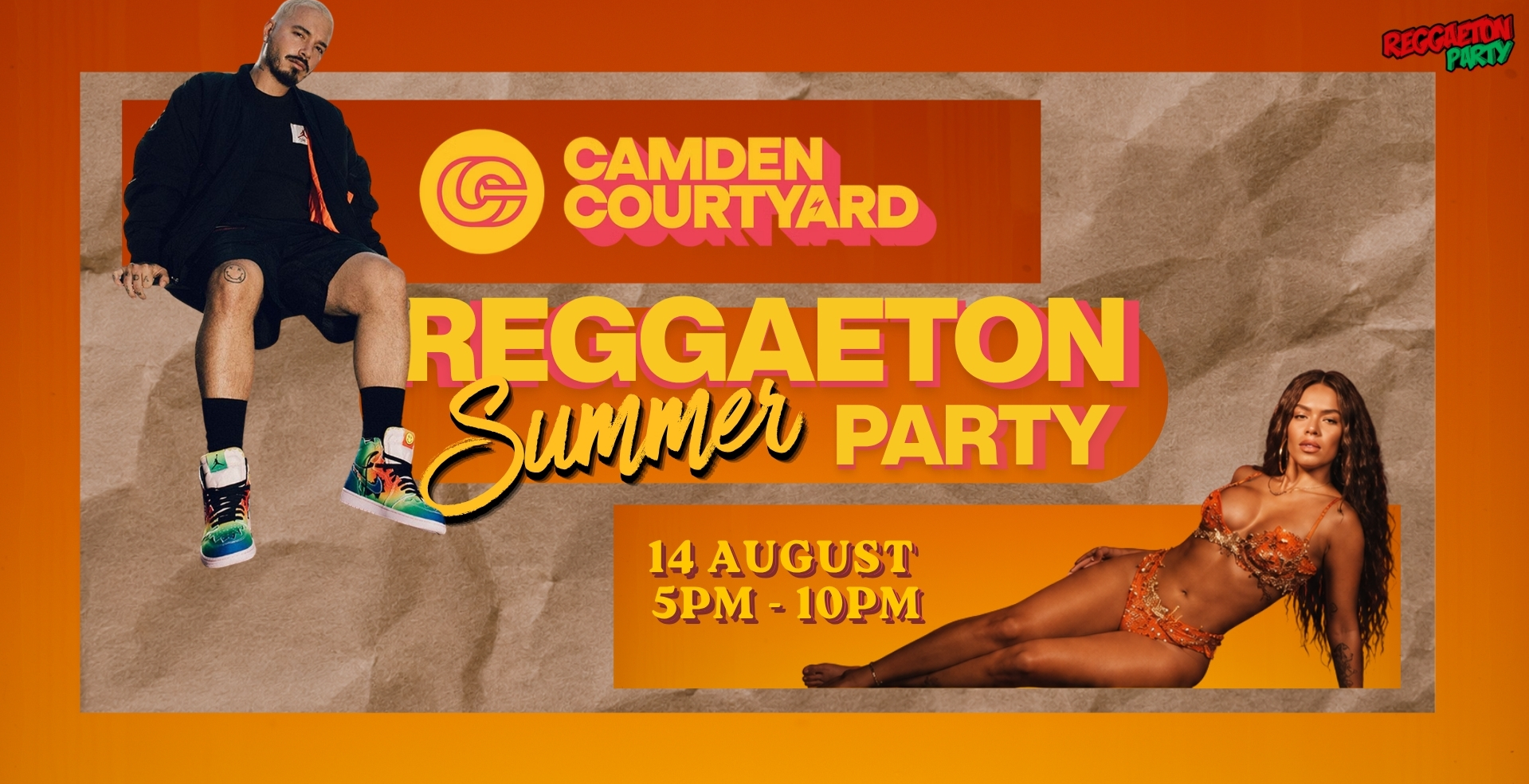 Reggaeton Party: Summer Terrace Fiesta - Camden Courtyard