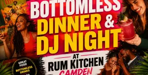 Rum Kitchen - Bottomless Dinner + DJ Night