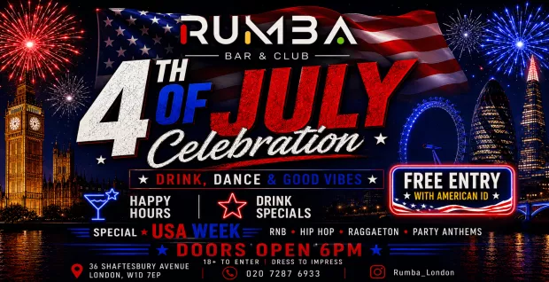 4th July Week at Rumba!